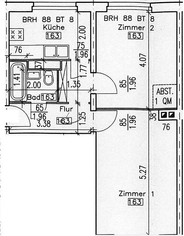 2+1, Storkower Str. 88 Berlin Prenzlauer Berg Berlin 10409, 48 m² - 1