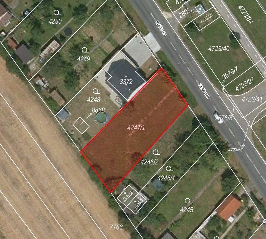 Pozemky pro bydlení, Veselí nad Moravou, 698 01 - 1