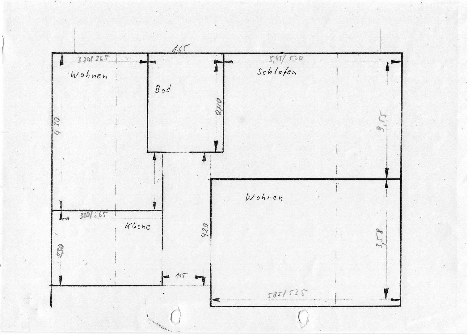3+1, Johannesweg 15, , Hessen, 62 m² - 1