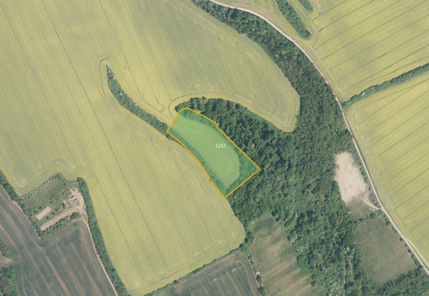 Zemědělské pozemky, Traplice, okres Uherské Hradiště, Zlínský kraj