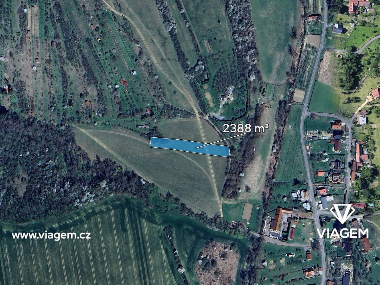 Prodej zemědělský pozemek - Kudlovice, okres Uherské Hradiště, Zlínský kraj - 2