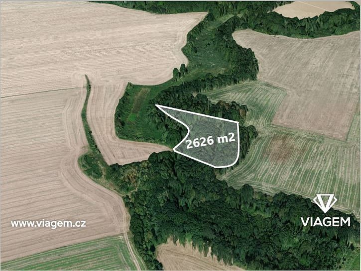 Zemědělský pozemek, 2 626 m²