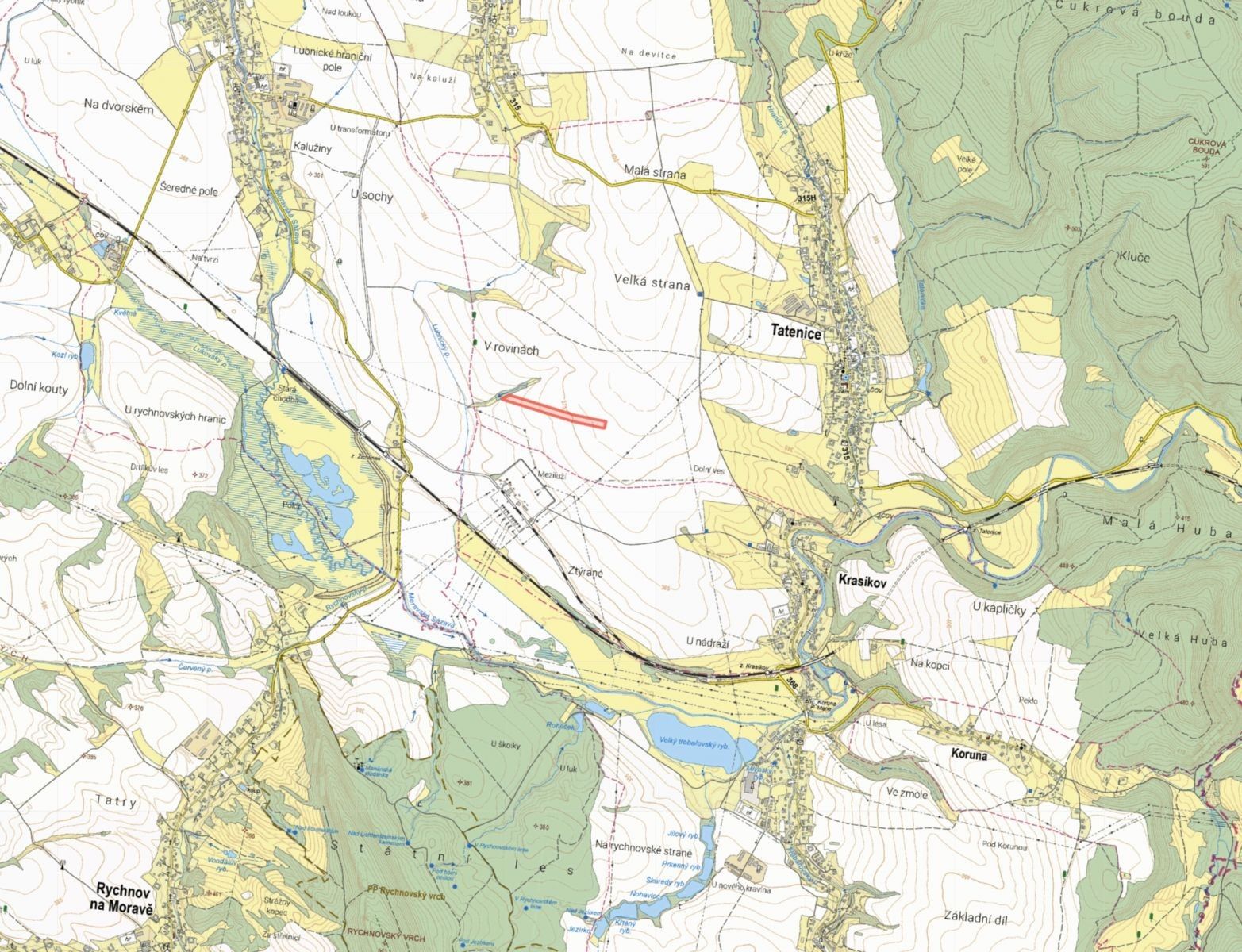 Zemědělské pozemky, Tatenice - 2