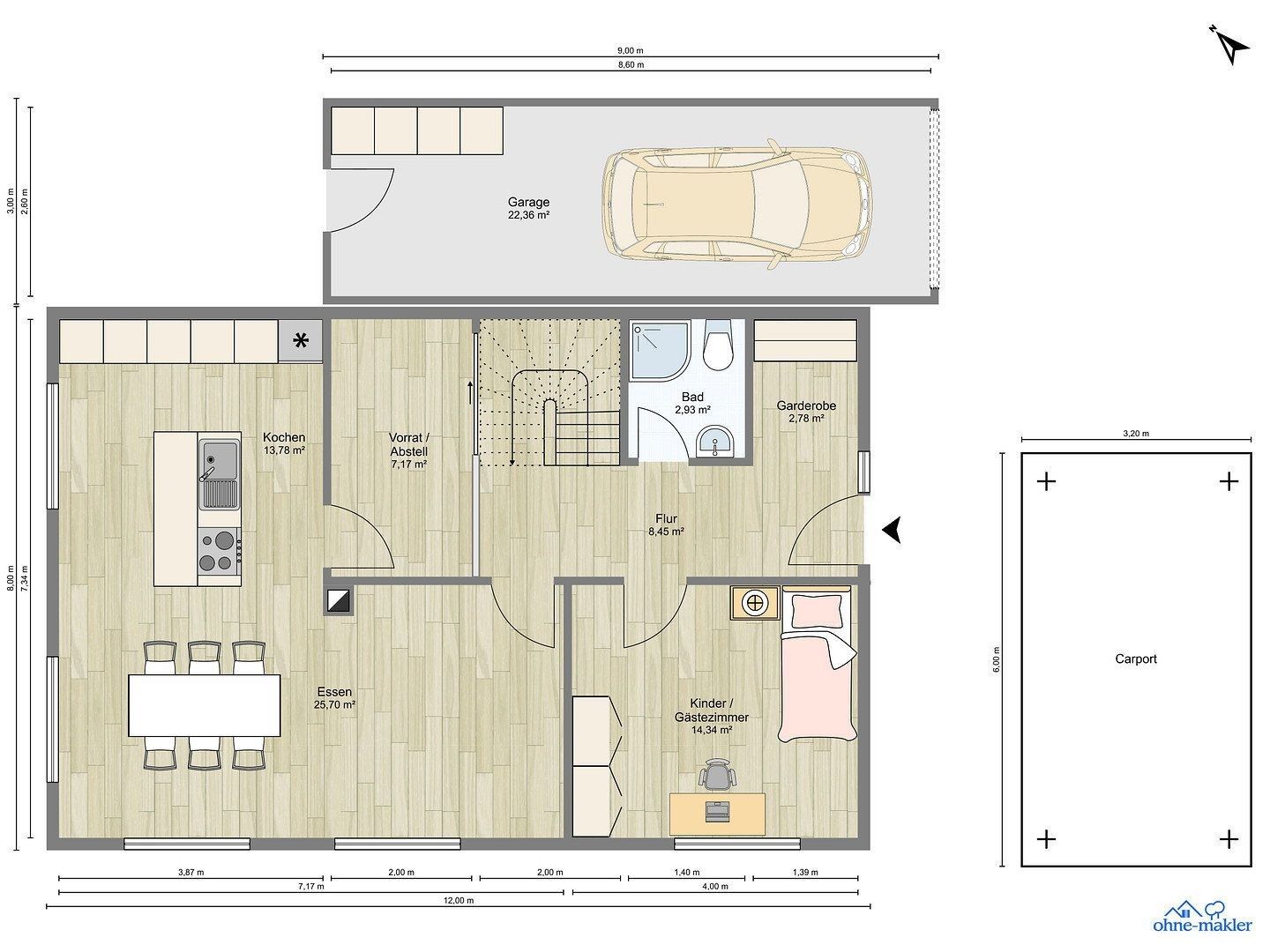 Prodej rodinný dům - , Bavorsko, 140 m² - 5