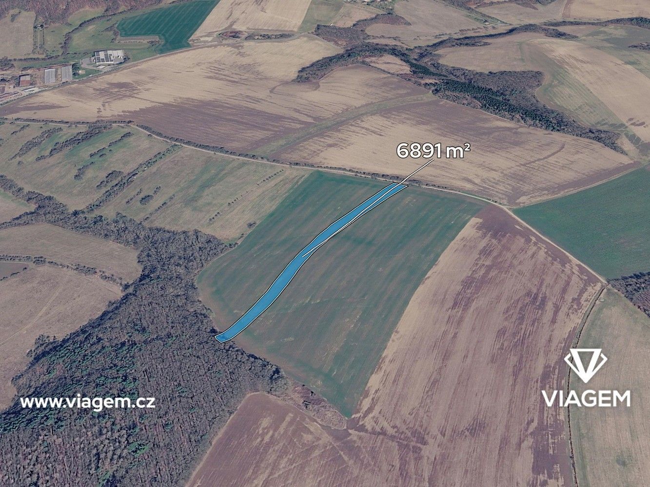 Zemědělské pozemky, Dobrkovice, okres Zlín, Zlínský kraj