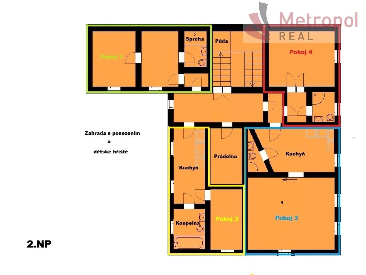 Ubytovací zařízení · 380 m² · Dukelských hrdinů 123, Žlutice - 3