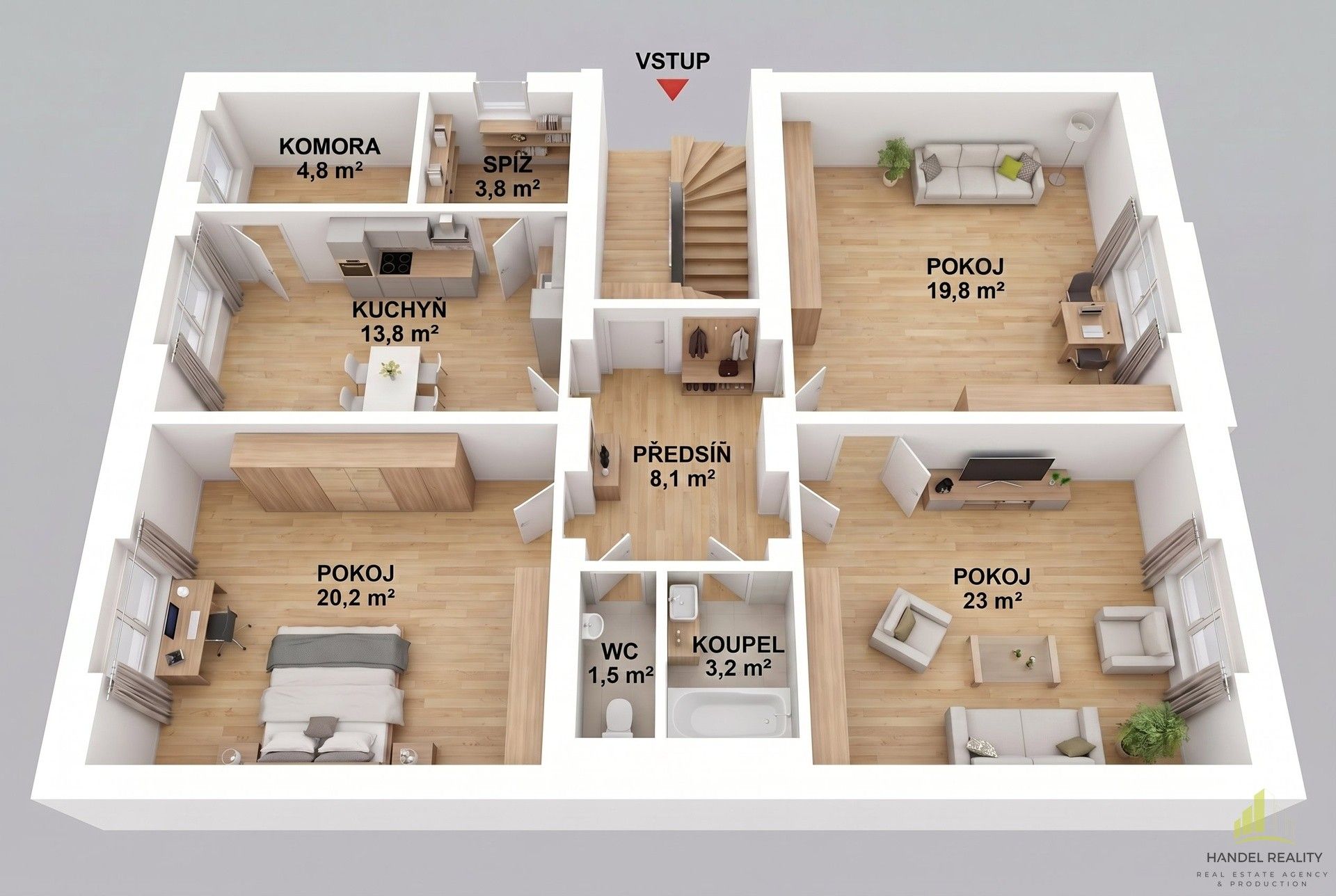 3+1, Olomouc Nová Ulice, 98 m² - 2