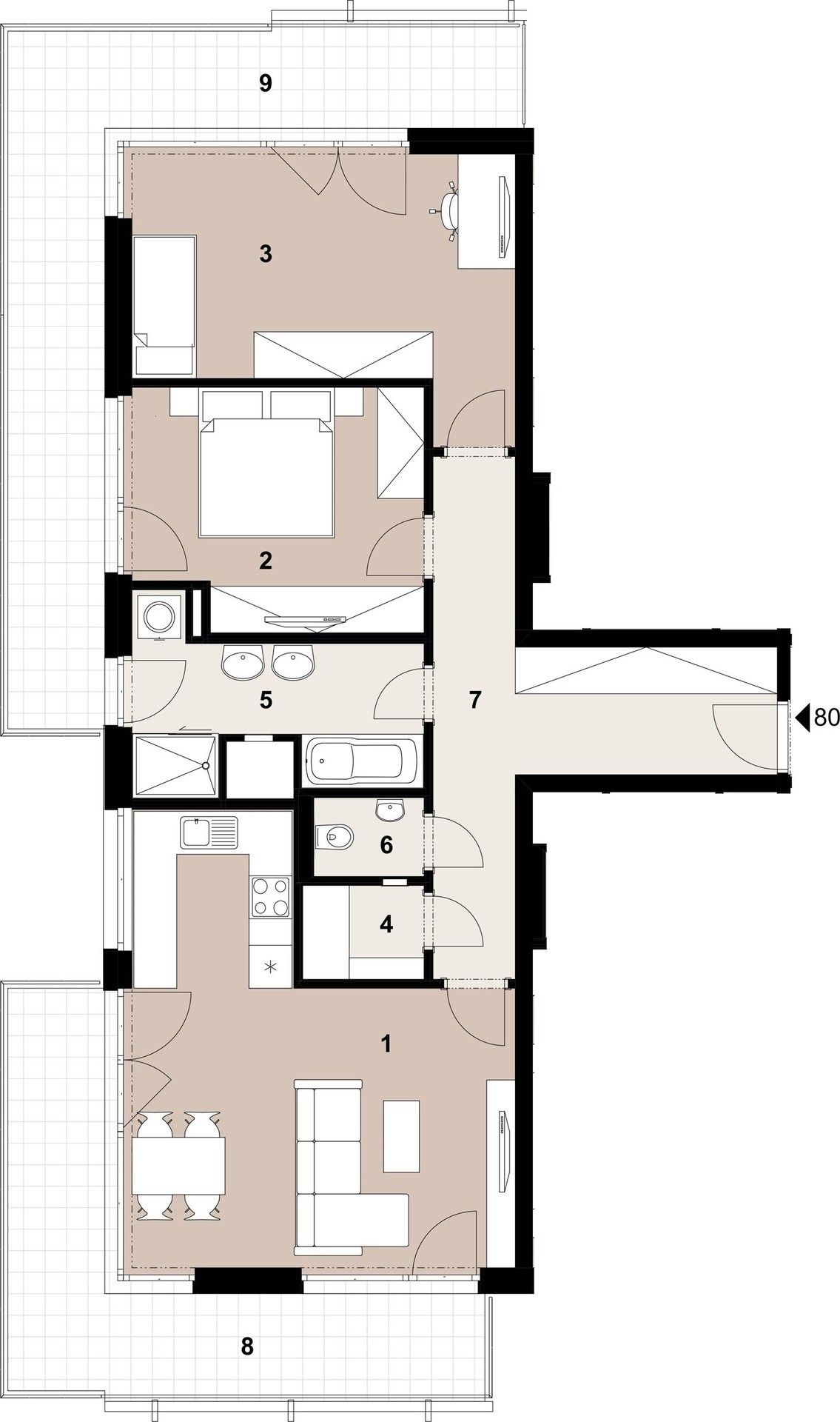 Prodej byt 3+kk - Penízovková, Praha, 85 m²