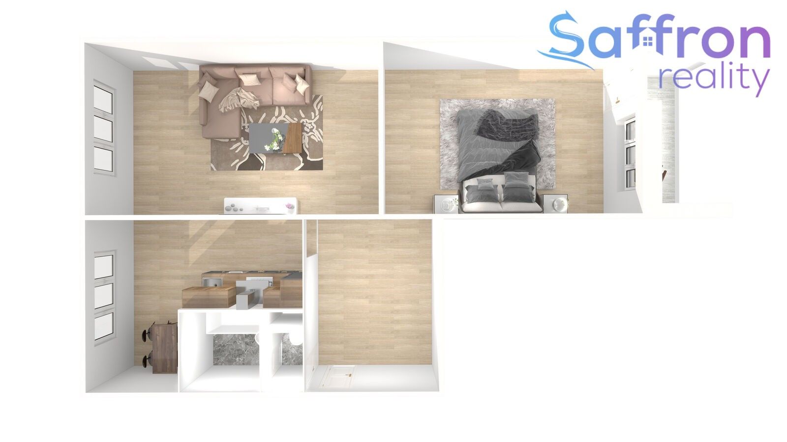 2+1, Sídliště 812, Třemošná, 62 m² - 2