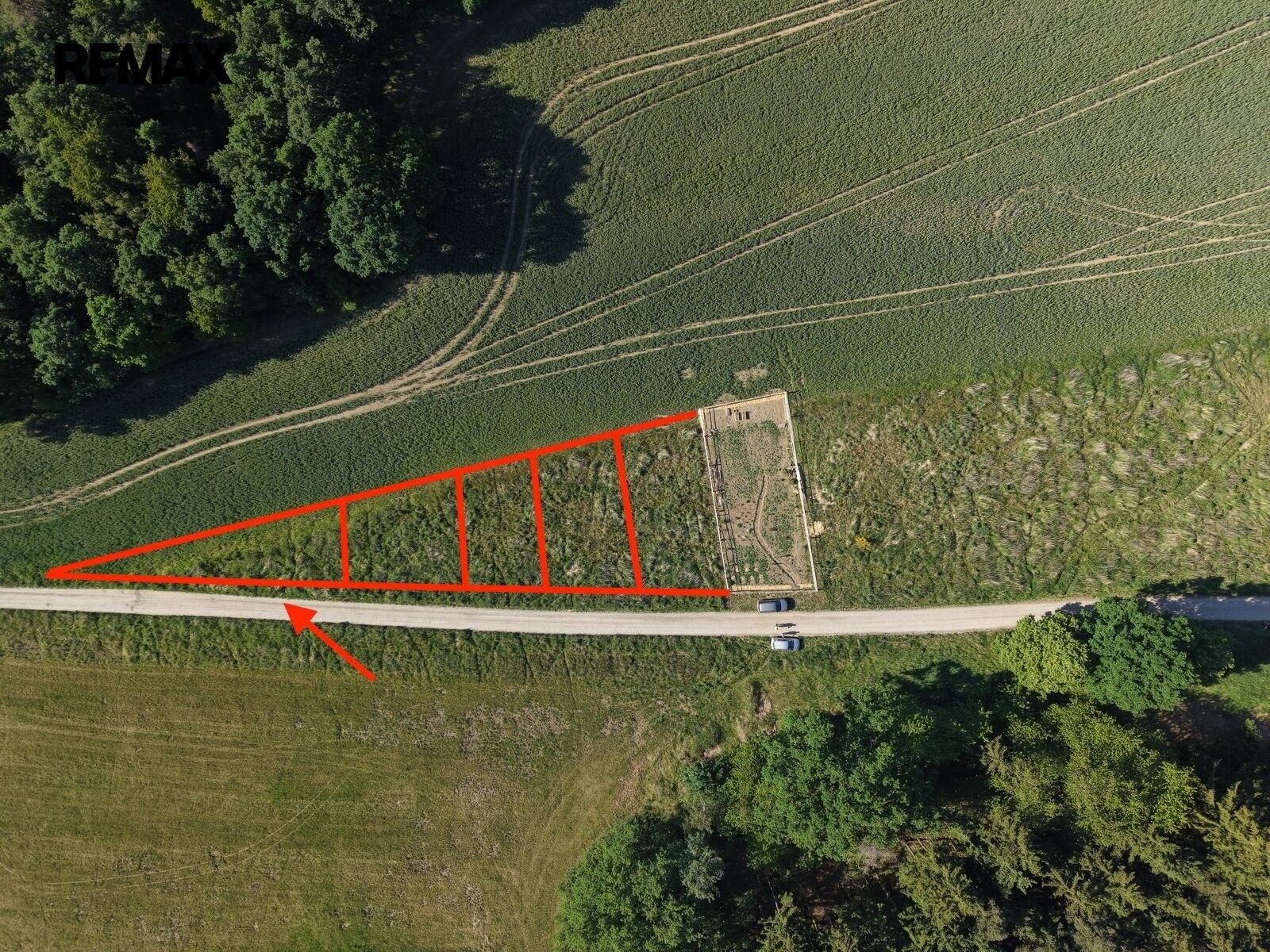 Zahrady, Písek, 391 m² - 1