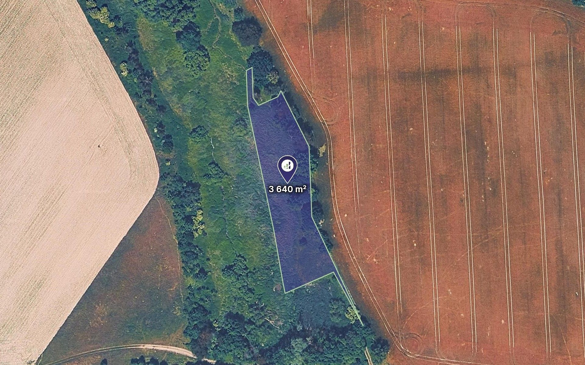 Louky, Daskabát, 3 640 m²
