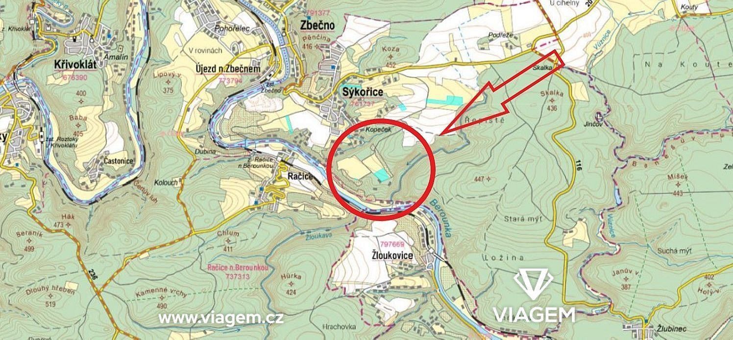 Zemědělský pozemek · Sýkořice, okres Rakovník, Středočeský kraj - 3