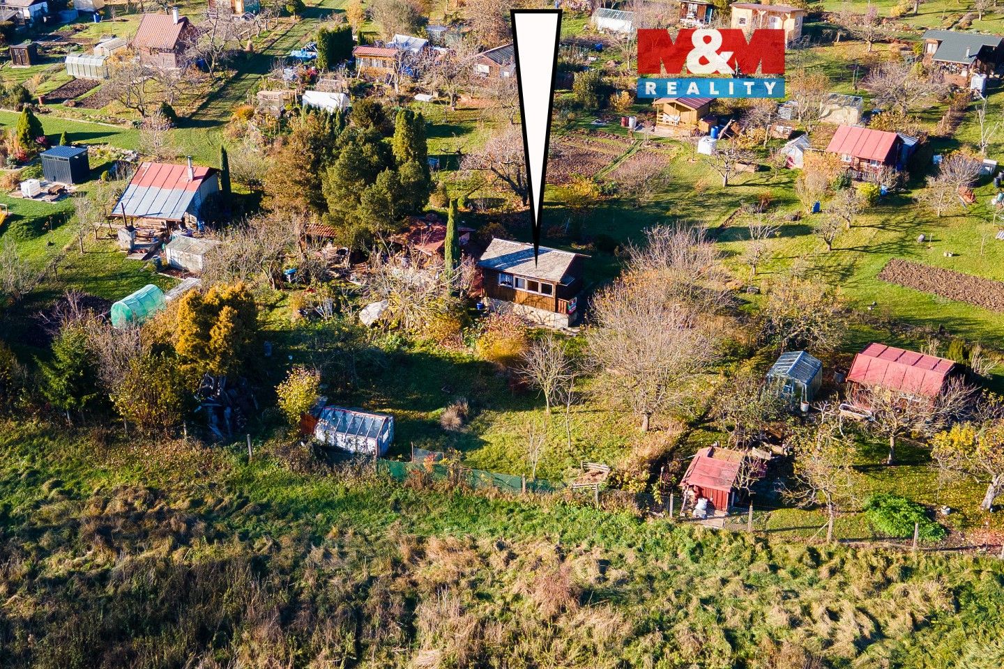 Chaty, Zahájí, Litomyšl, 17 m²