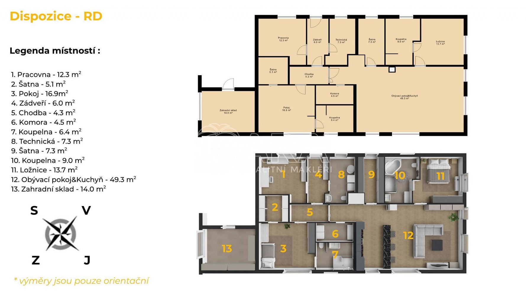 Prodej rodinný dům - Líté, okres Plzeň-sever, 156 m² - 5