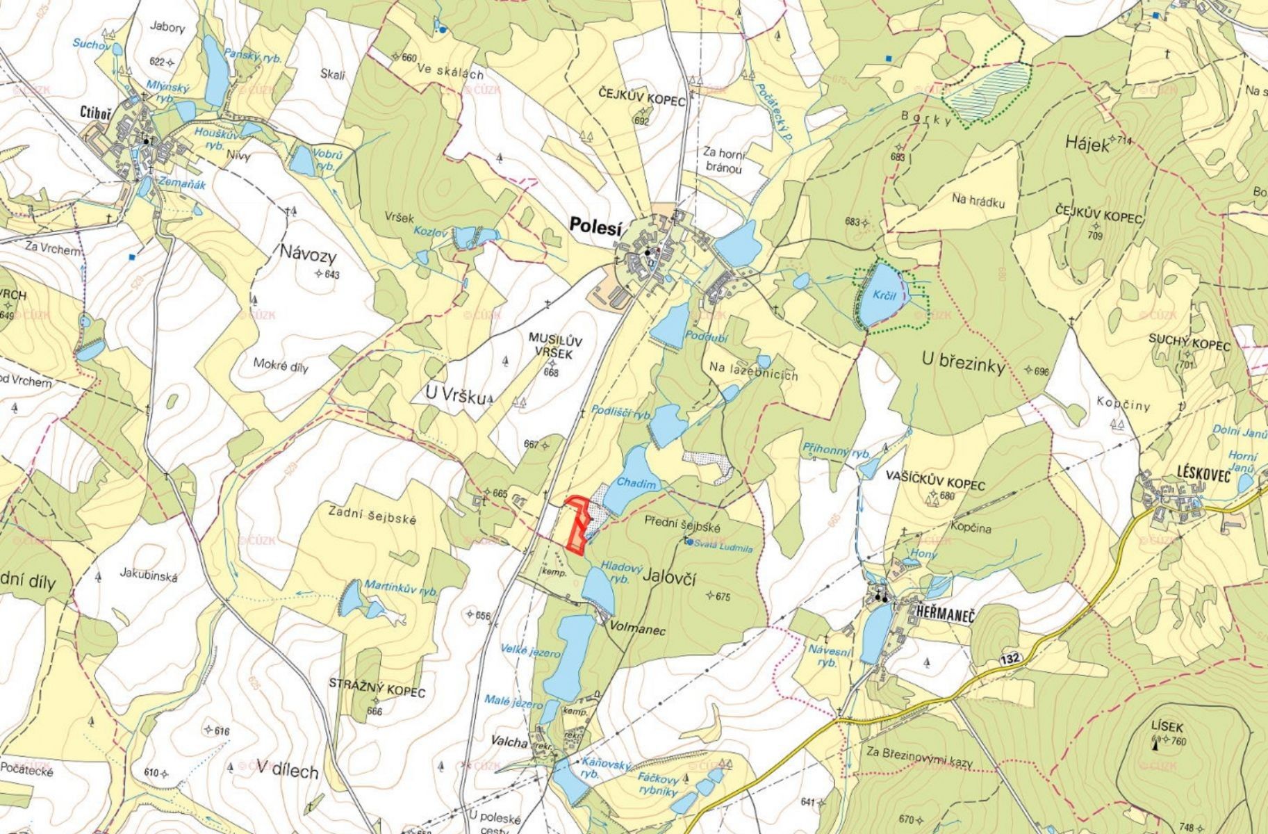 Prodej louka - Počátky