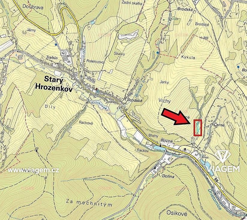 Zemědělský pozemek · Starý Hrozenkov, okres Uherské Hradiště, Zlínský kraj - 3