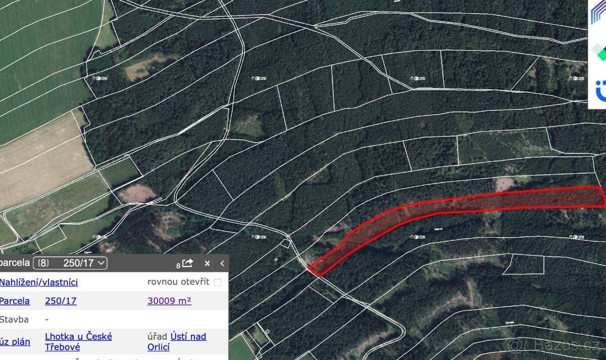 Prodej pozemek pro bydlení - Dlouhá Třebová, 561 17