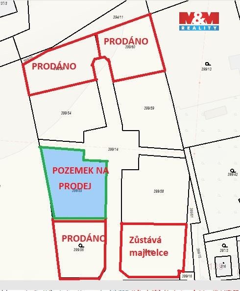 Prodej pozemek pro bydlení - Štětí, 411 08