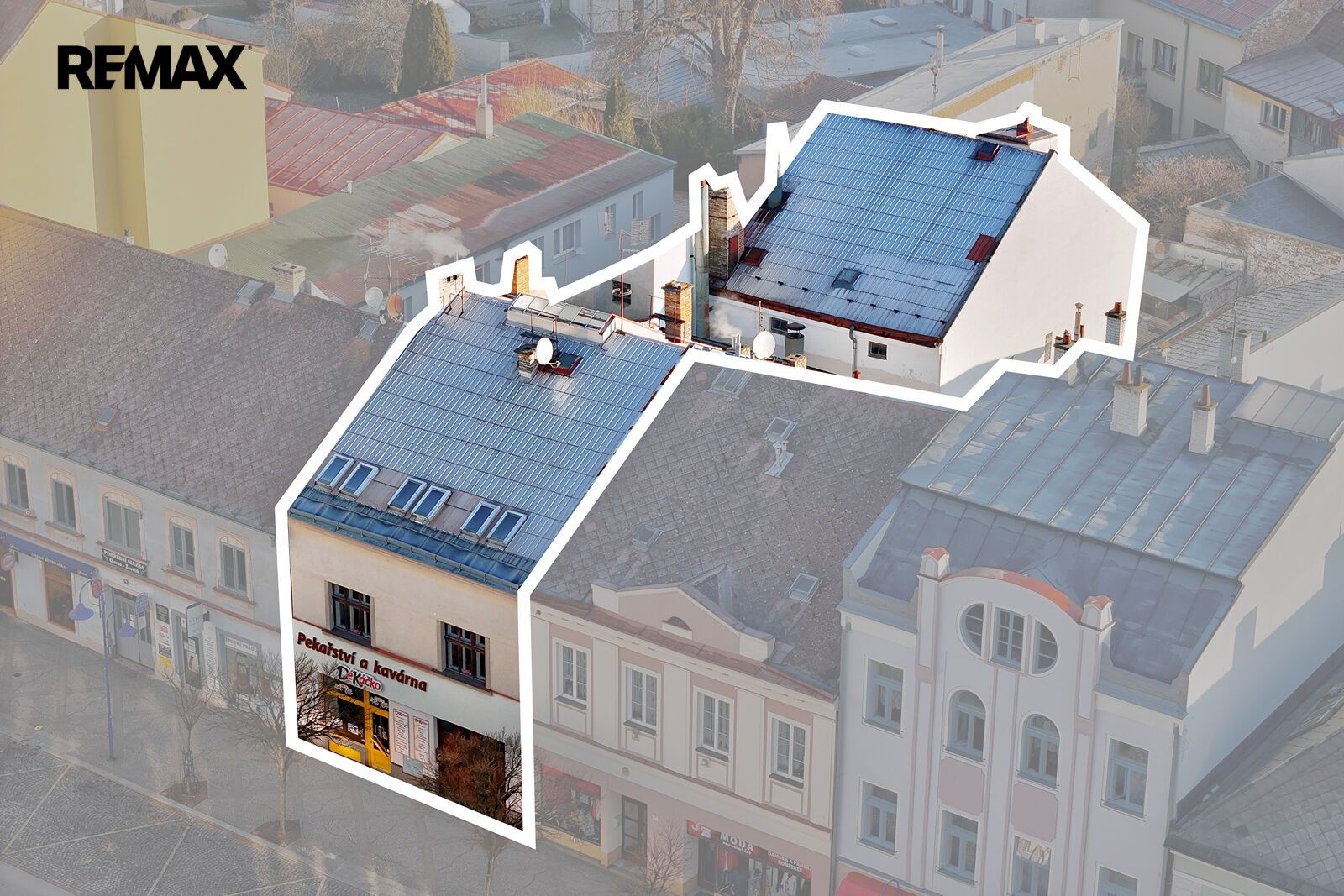 Činžovní domy, Klášterská 75, Jindřichův Hradec II, 1 020 m² - 1