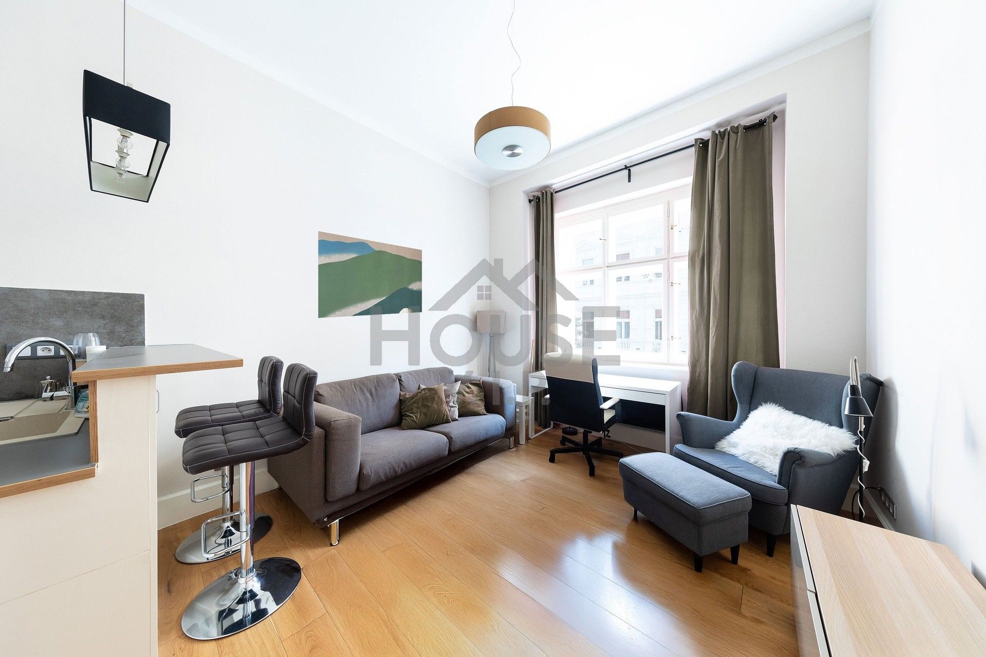 2+kk, Máchova, Praha, 45 m²