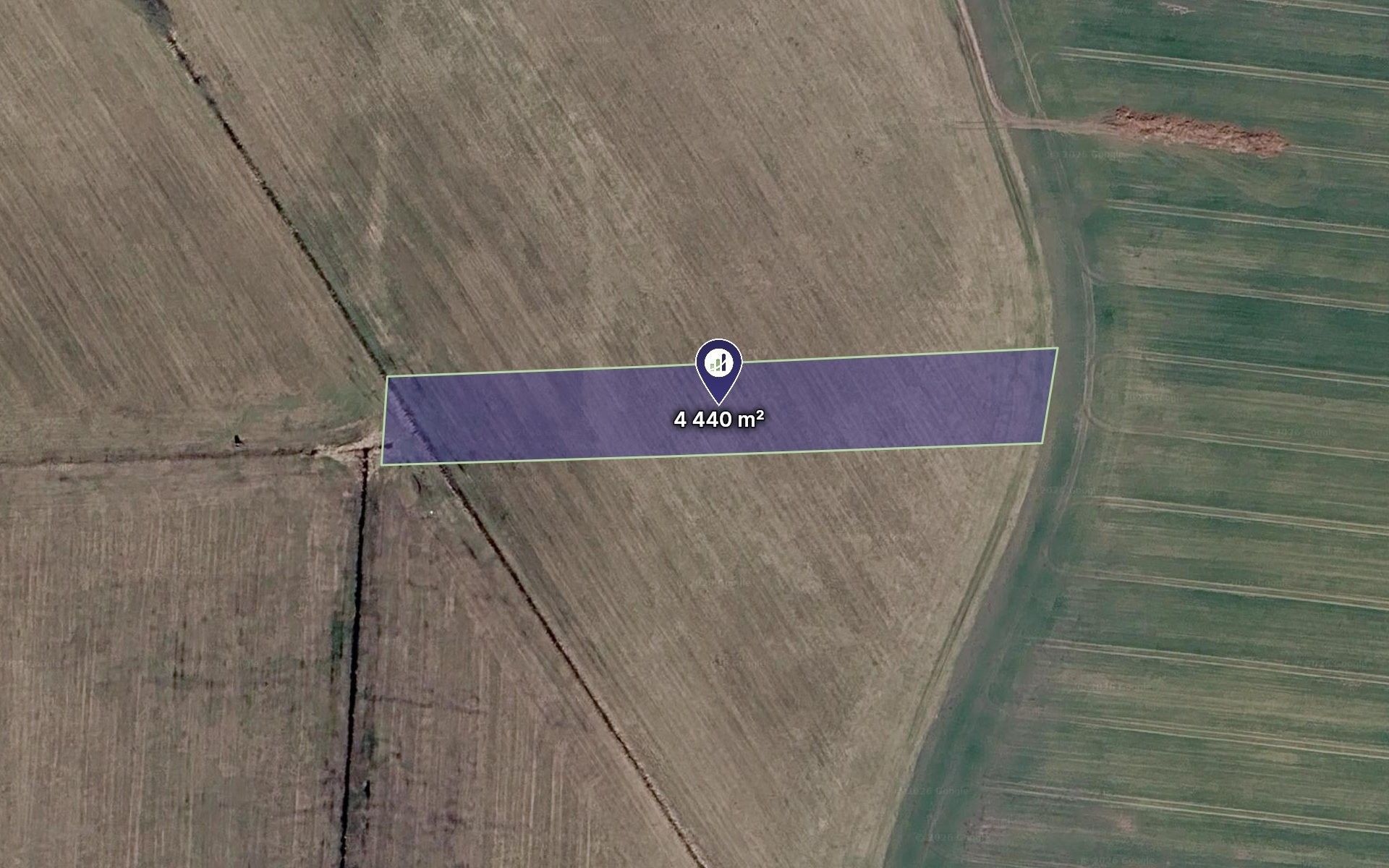 Louka, 4 440 m²