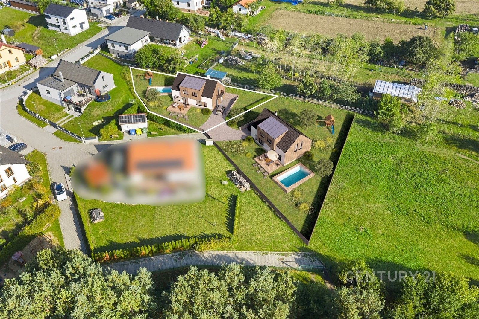 Pozemky pro bydlení, Petráveč