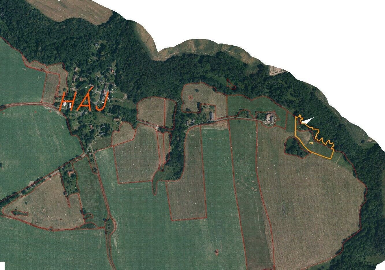 Prodej zemědělský pozemek - Habartice, 10 m²