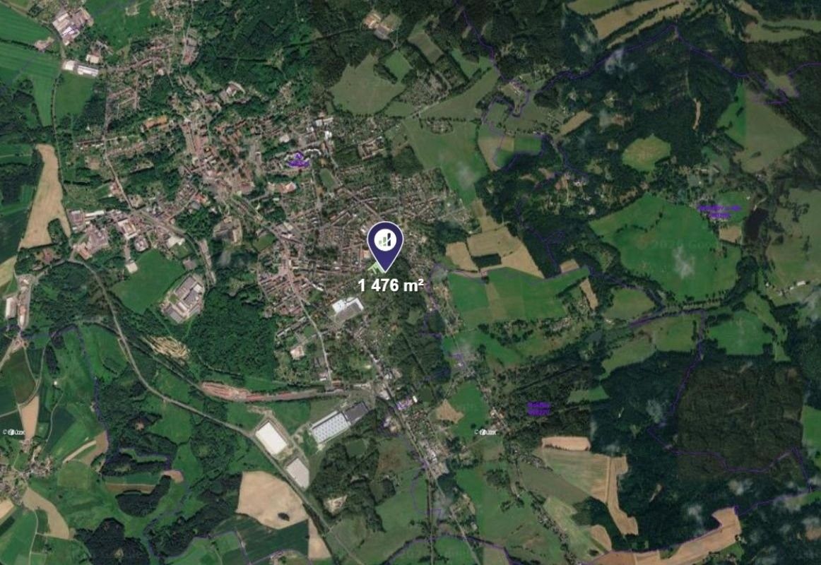 Pozemky pro bydlení, Aš, 1 280 m² - 2