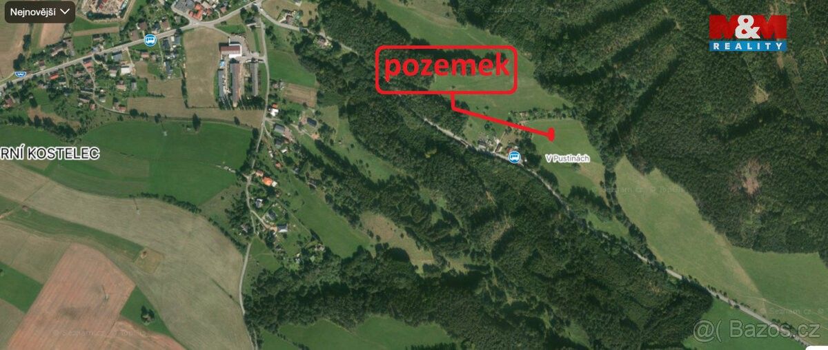 Prodej pozemek pro bydlení - Červený Kostelec, 549 41