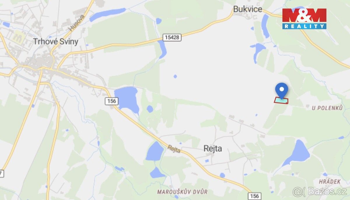 Prodej pozemek pro bydlení - Trhové Sviny, 374 01