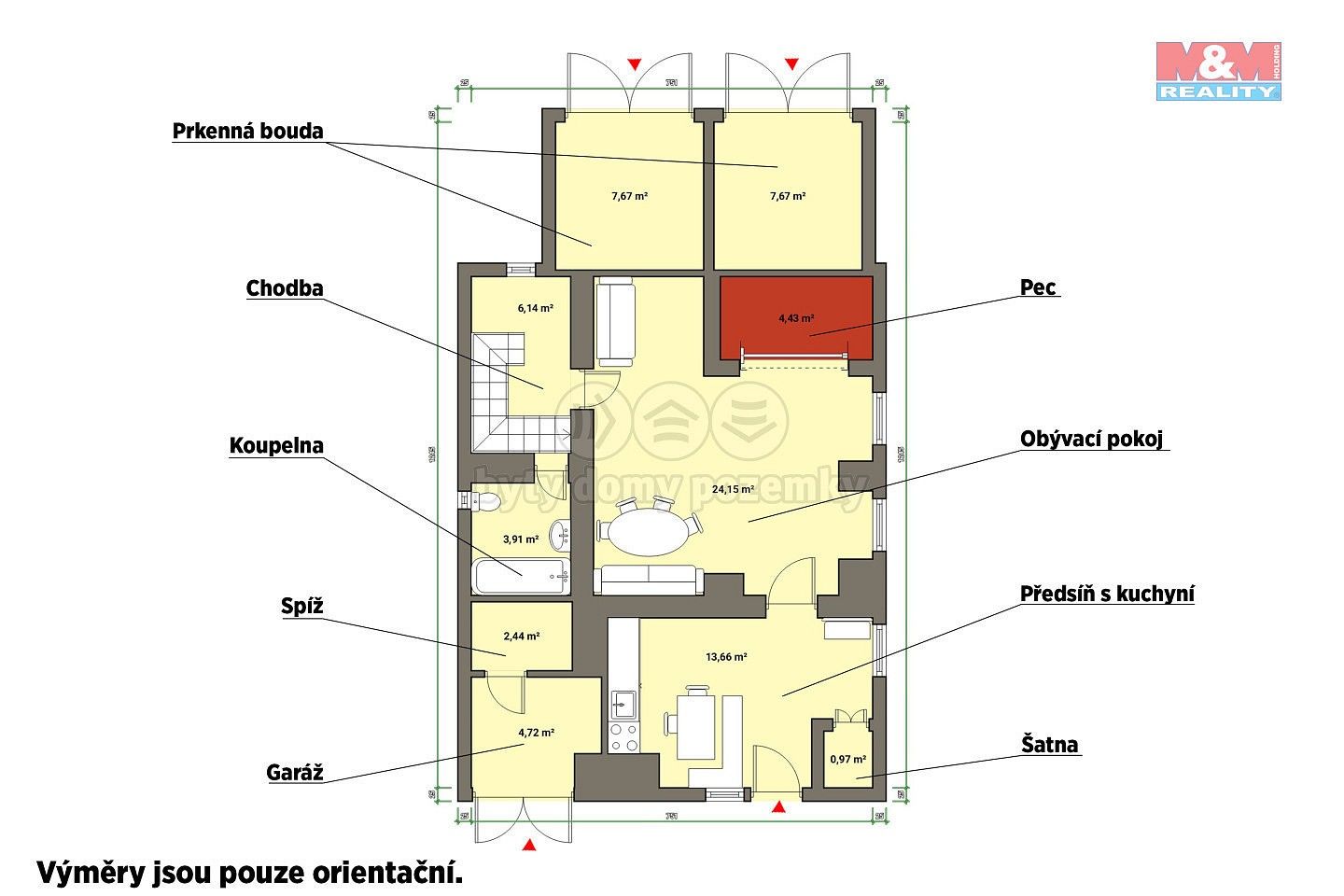 Chalupa · 150 m² · Teplá - Beranovka, okres Cheb, Karlovarský kraj - 4