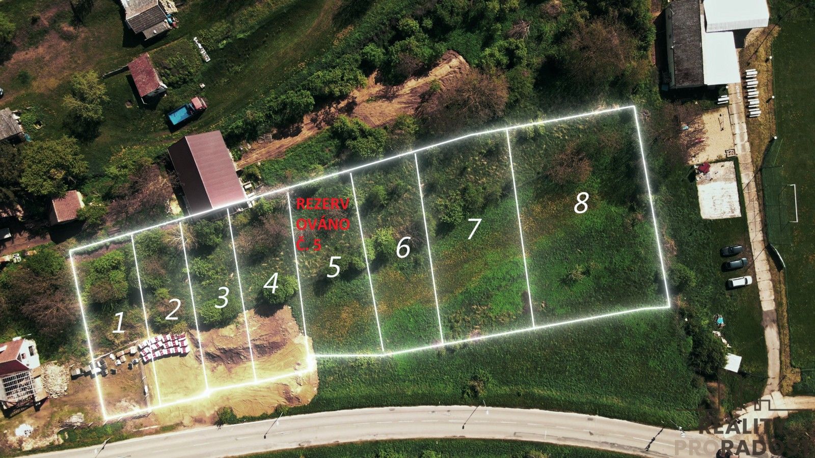 Pozemek pro bydlení · 449 m² · Kyjov - 3