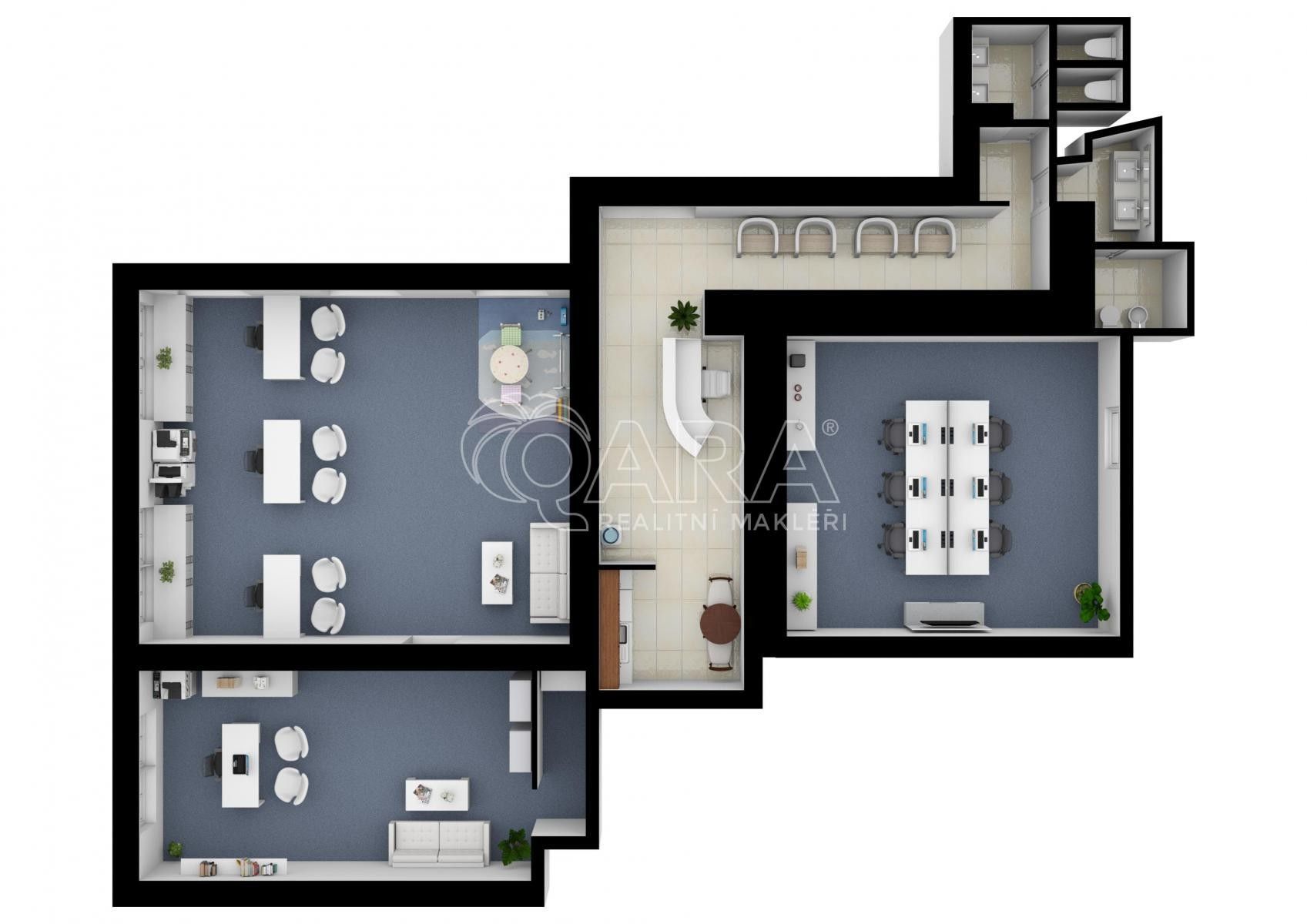 Kancelář · 168 m² · Za potokem, Praha Záběhlice - 4