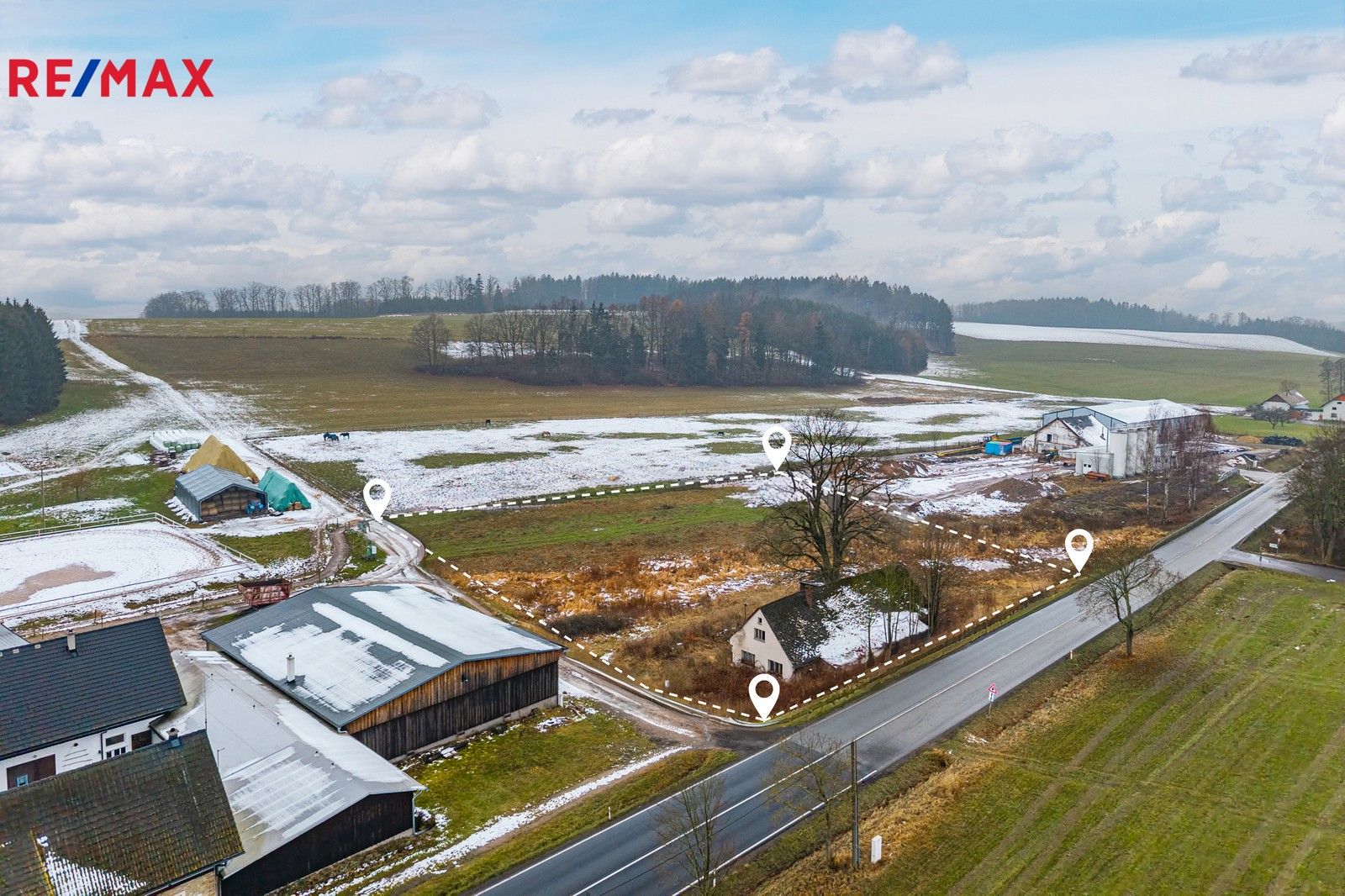 Prodej komerční pozemek - Líšnice, 6 m²