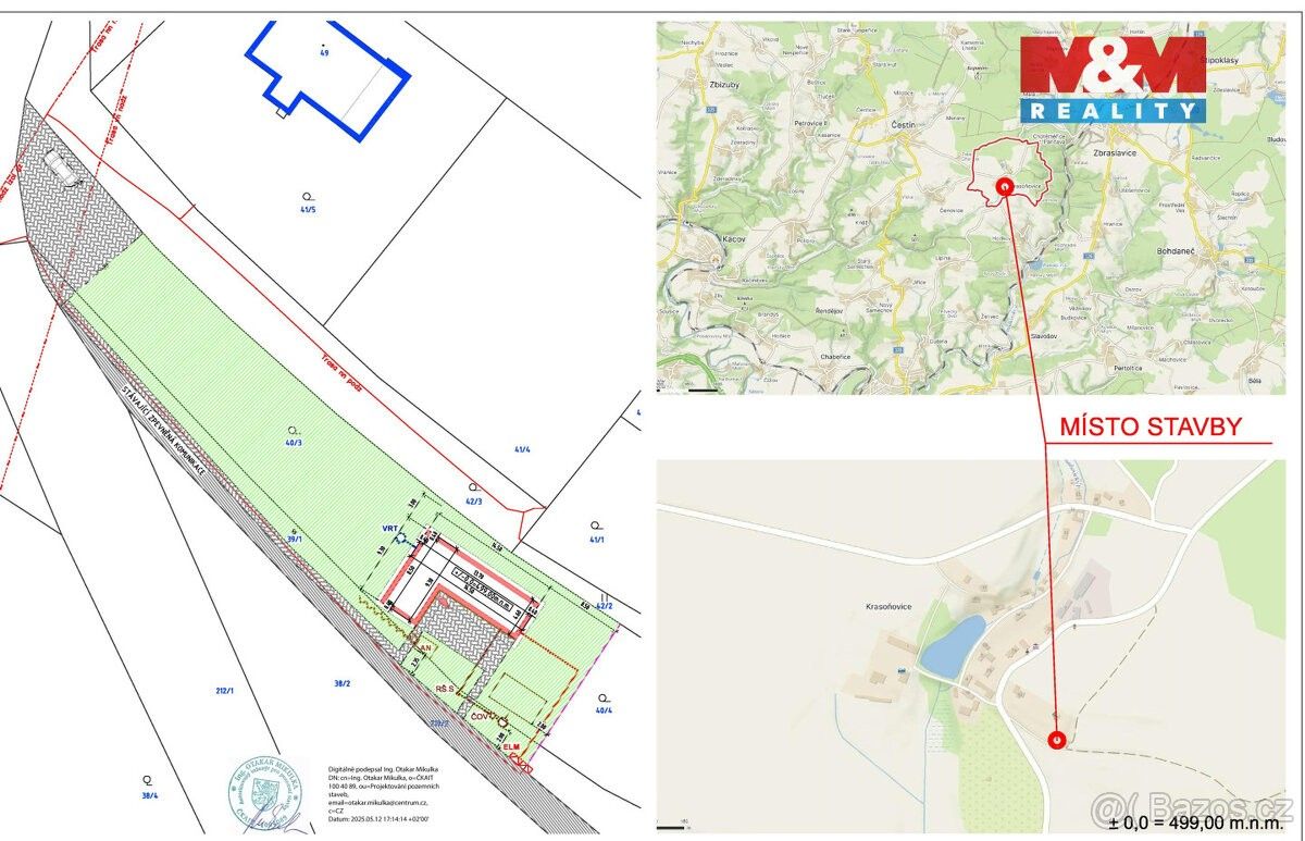 Prodej pozemek pro bydlení - Zruč nad Sázavou, 285 22