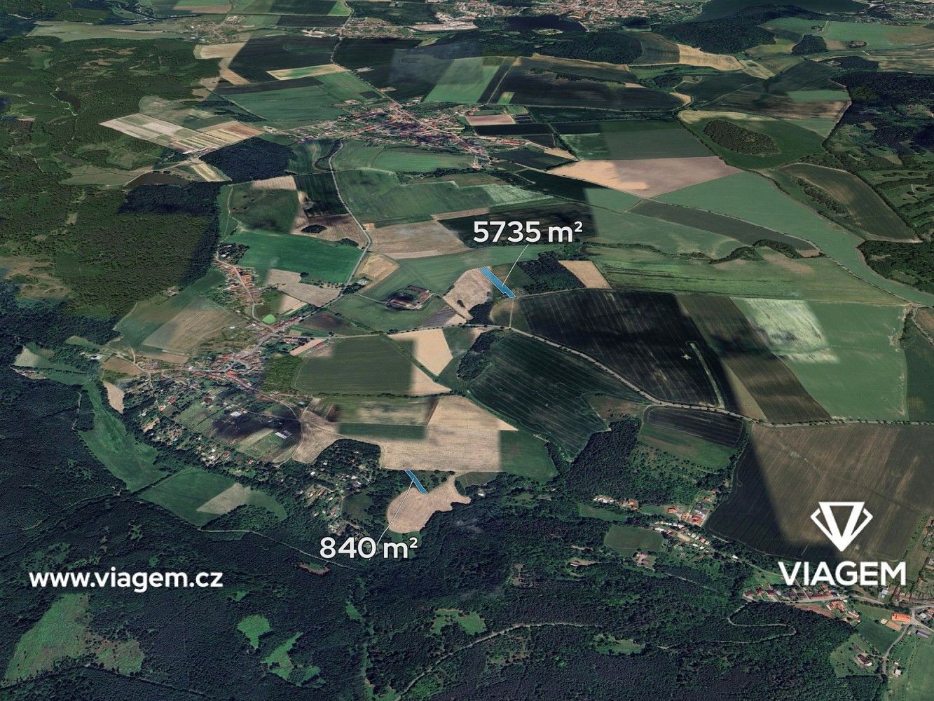 Zemědělský pozemek, 2 867 m²