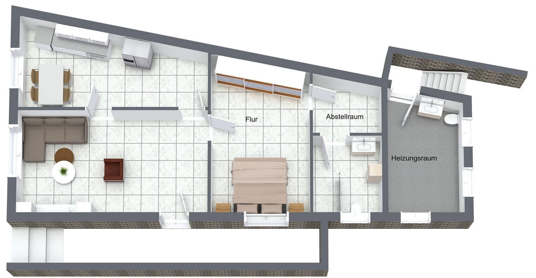 2+1, Leverkusen Nordrhein-Westfalen 51377, 64 m² - 2