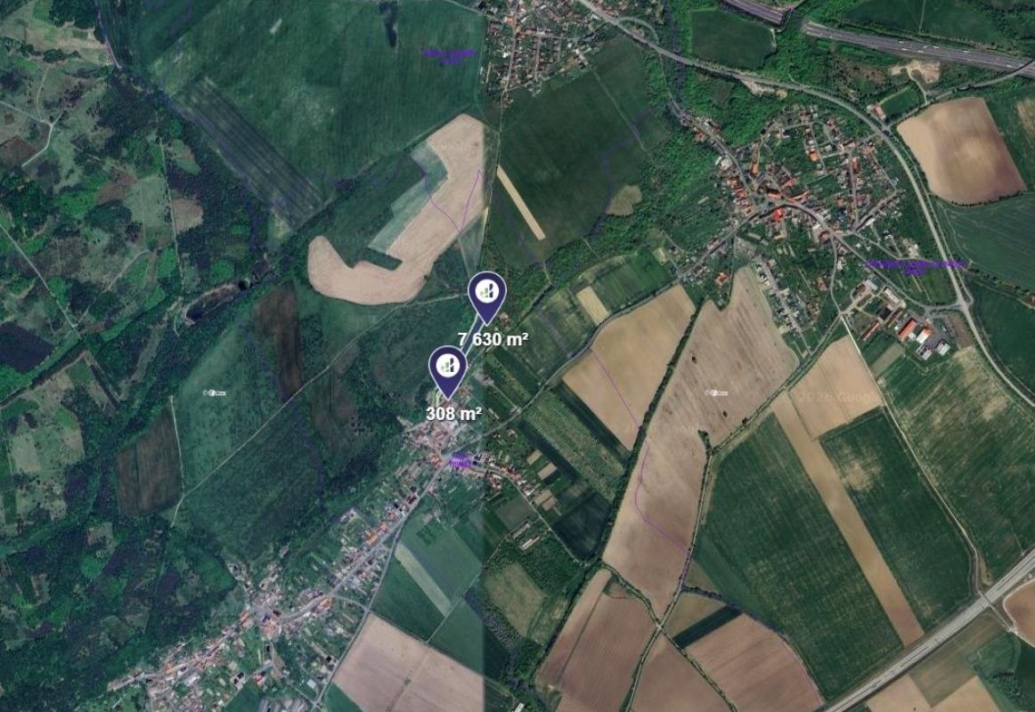 Lesy, Veselíčko, 3 969 m² - 2