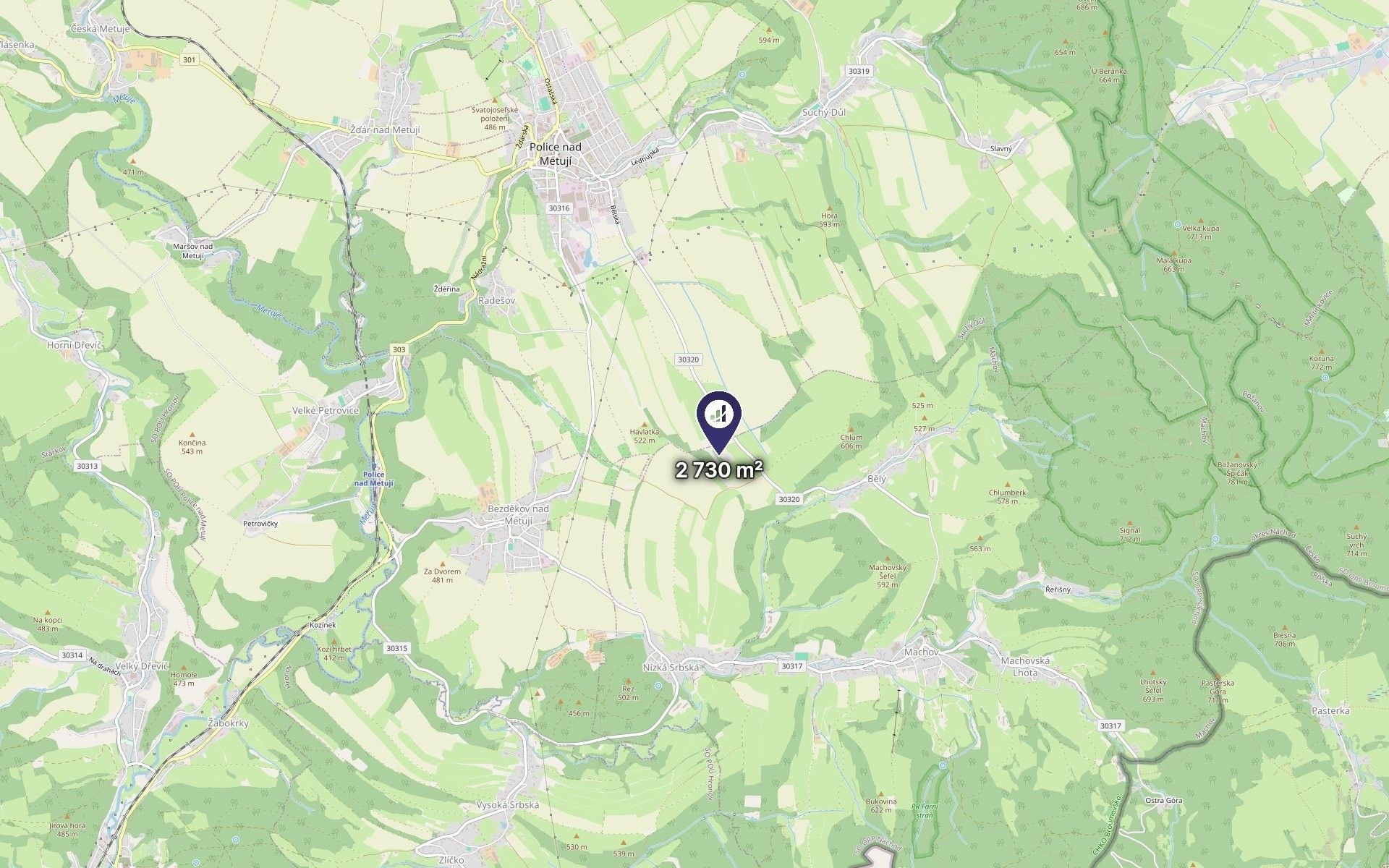 Zemědělský pozemek · Machov - 3