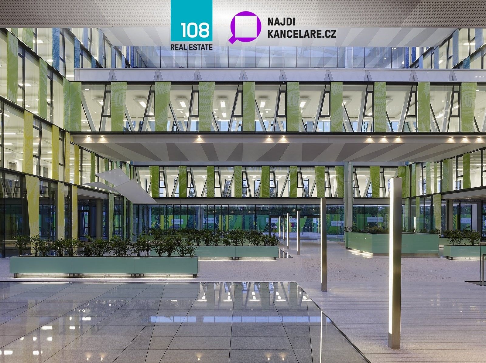 Pronájem kancelář - Karolinská 661, Praha, 4 m²