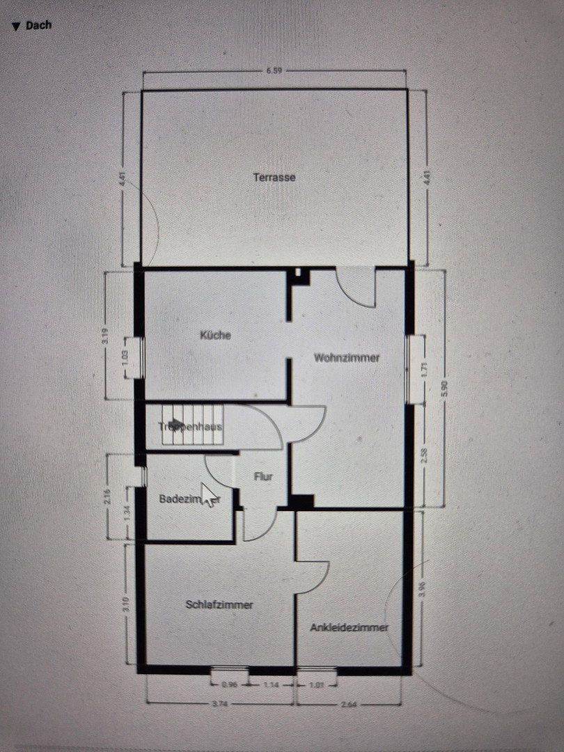 3+1, Mühlstraße 1, , Porýní-Falc, 68 m² - 2
