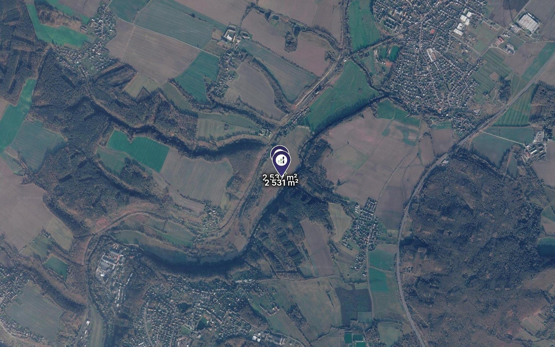 Louky, Bakov nad Jizerou, 5 068 m² - 2