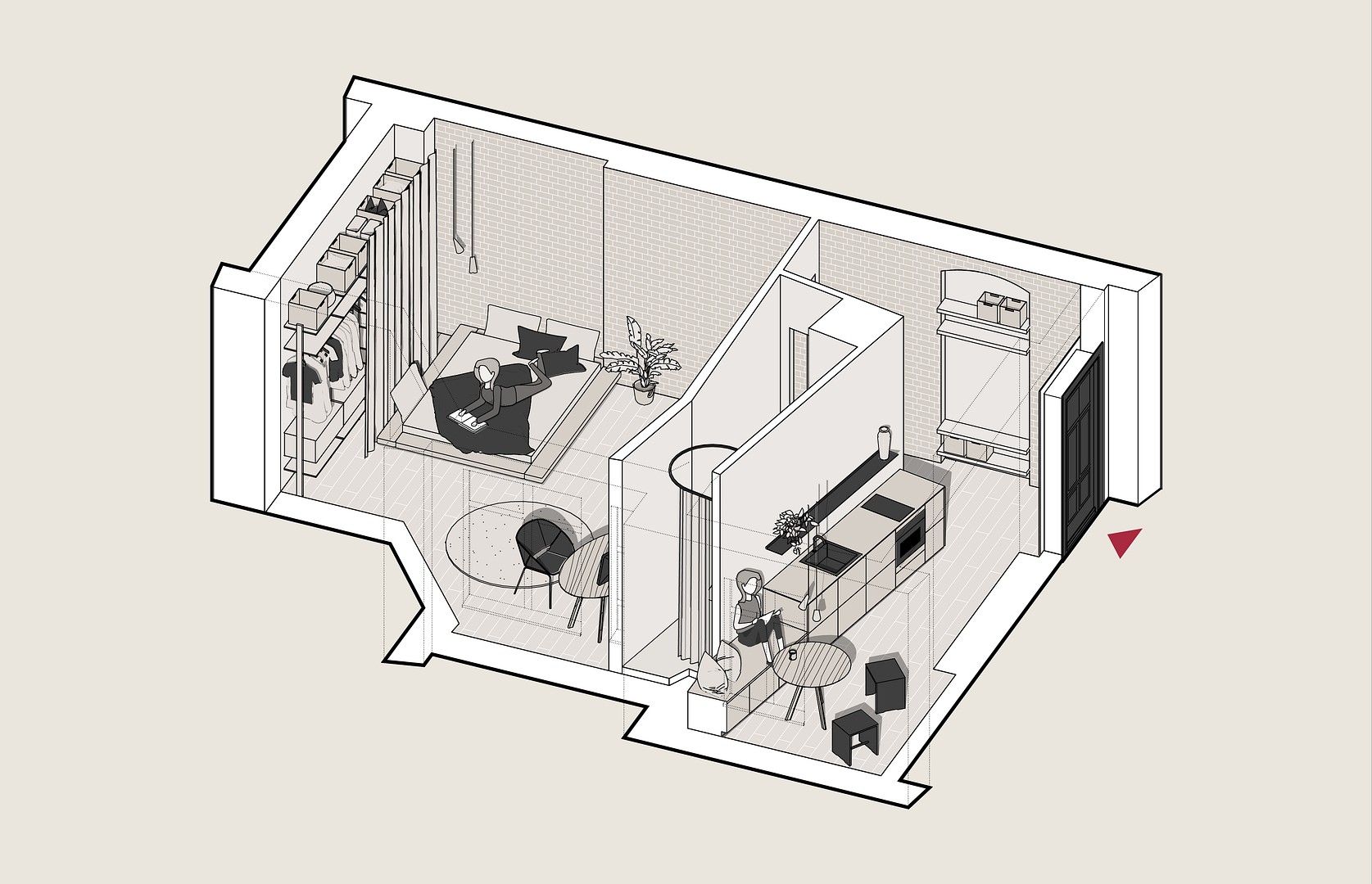 Prodej byt 1+1 - Chodowieckistr. 29 Berlin Prenzlauer Berg Berlin 10405, 43 m² - 5