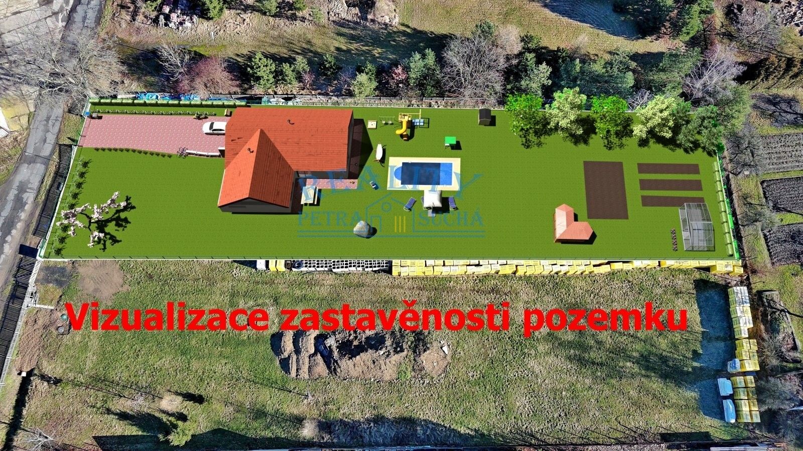 Prodej pozemek pro bydlení - Bechlín, 2 076 m²