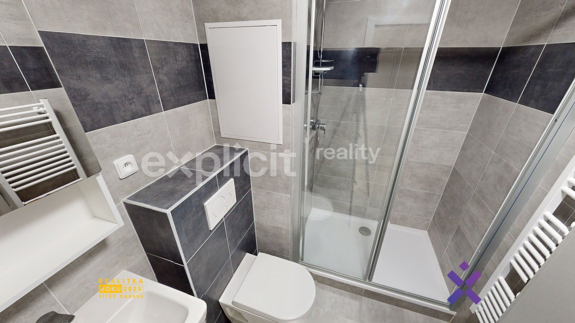 Pronájem byt 1+kk - Kvítková, Zlín, 29 m²