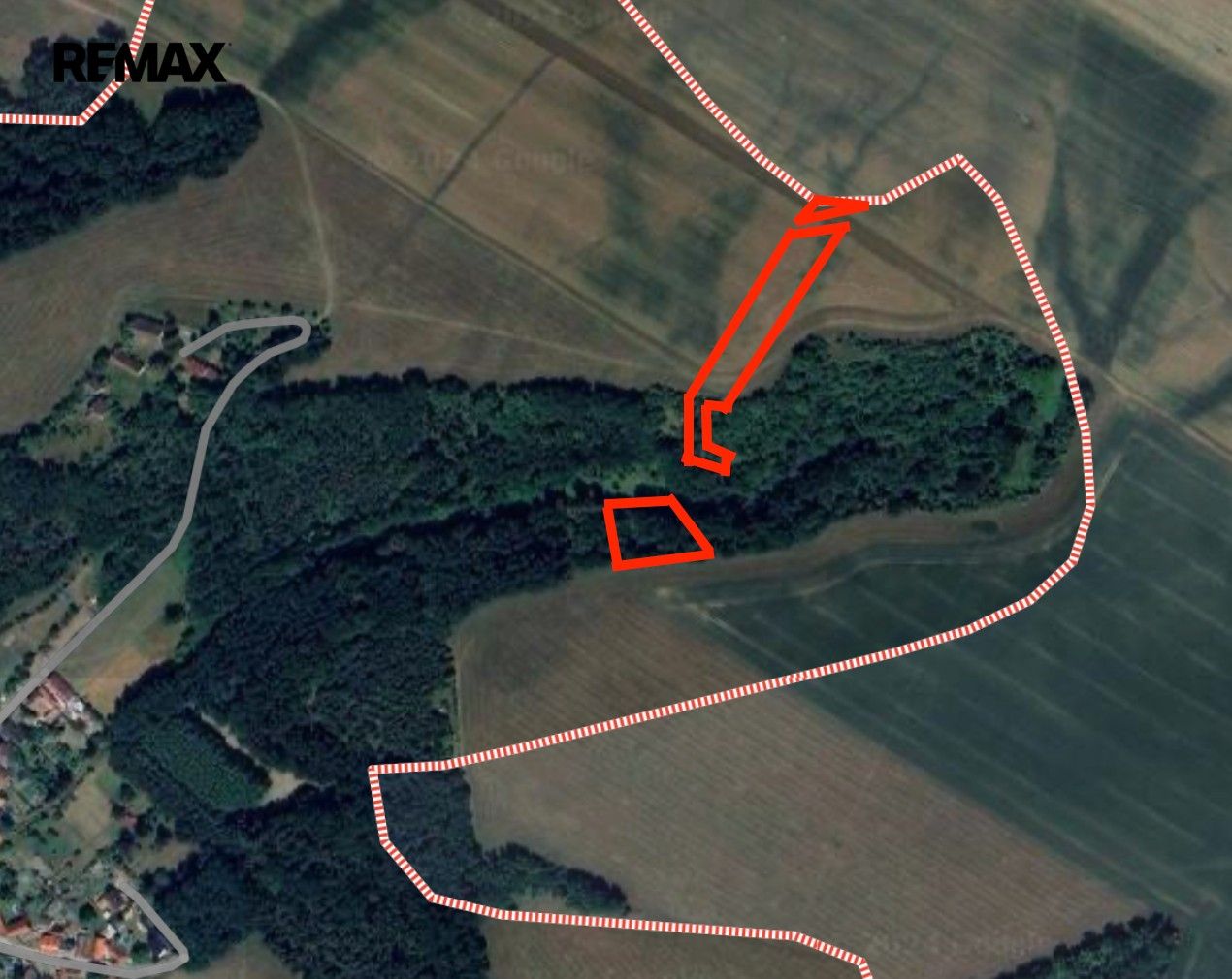 Zemědělské pozemky, Lhotka, 9 471 m² - 1