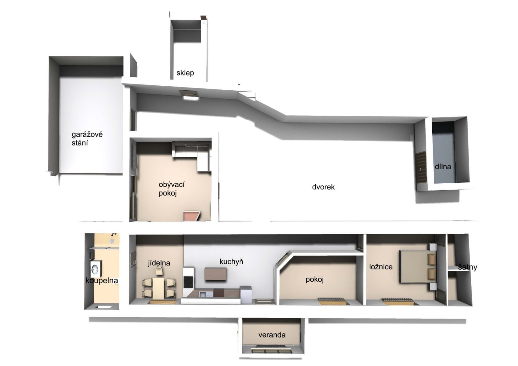 Rodinný dům · 109 m² · Častohostice - Častohostice, Kraj Vysočina - 3