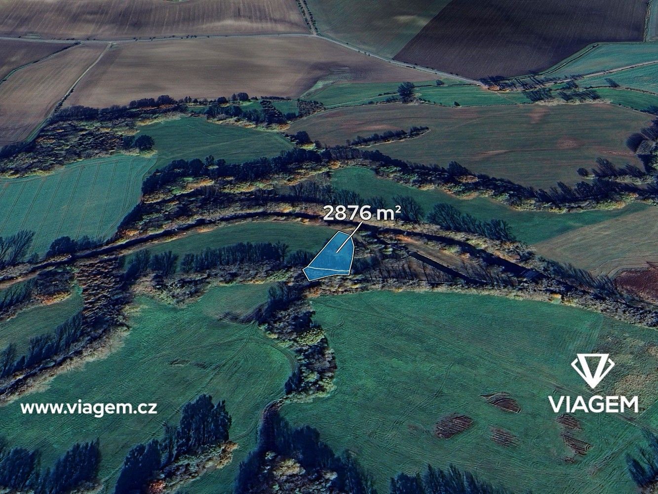 Zemědělský pozemek, 2 876 m²