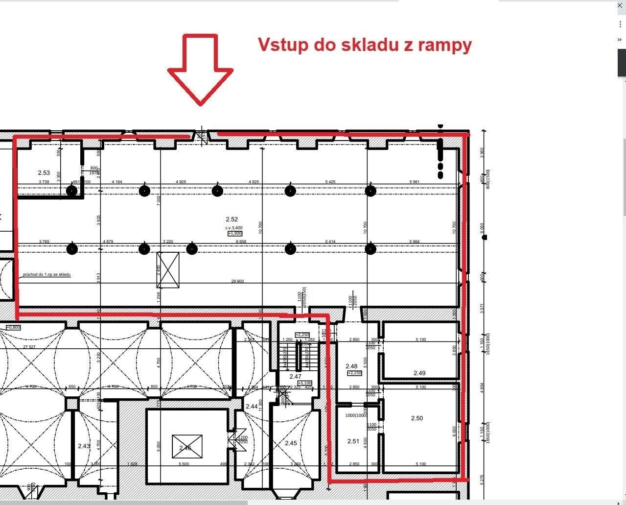 Pronájem sklad - Jiříkovská 842, Rumburk, 408 m²