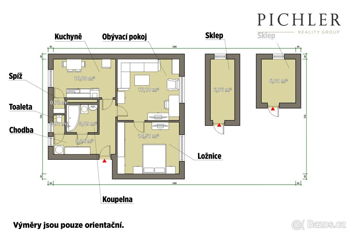 Prodej byt - Dobřany, 334 41